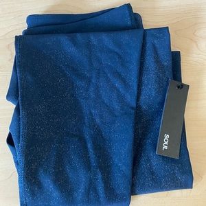 Soulcycle navy glitter tight/leggings